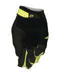 ALÉ Cyklistické rukavice dlouhoprsté - MTB FANGO - černá/žlutá