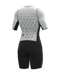 ALÉ Cyklistická kombinéza - TRIATHLON  MAUI LONG TRI LADY SS - bílá