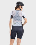 ALÉ Cyklistická kombinéza - TRIATHLON  MAUI LONG TRI LADY SS - bílá