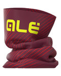 ALÉ Cyklistický nákrčník - ACCESSORI STORM - červená/bordó