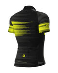 ALÉ Cyklistický dres s krátkým rukávem - SOLID TURBO - černá
