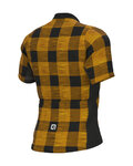 ALÉ Cyklistický dres s krátkým rukávem - OFF ROAD - GRAVEL SCOTTISH - žlutá