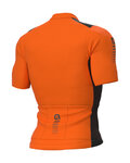 ALÉ Cyklistický dres s krátkým rukávem - R-EV1  RACE 2.0 - oranžová