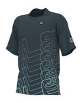 ALÉ Cyklistický dres s krátkým rukávem - OFF ROAD - MTB VISUAL - šedá