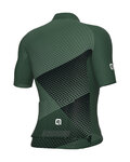 ALÉ Cyklistický dres s krátkým rukávem - WEB PR-E - zelená