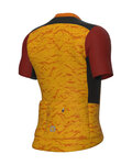 ALÉ Cyklistický dres s krátkým rukávem - EARTH OFF ROAD - GRAVEL - žlutá