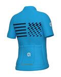 ALÉ Cyklistický dres s krátkým rukávem - PLAY KID - světle modrá