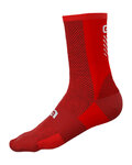 ALÉ Cyklistické ponožky klasické - PROOF - červená