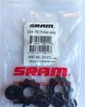 SRAM kladky pro přehazovačku - PULLEYS X4/SX4 - černá