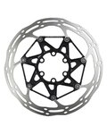 SRAM brzdový kotouč - CENTERLINE 2  PIECE 180mm - stříbrná/černá