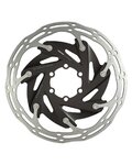 SRAM brzdový kotouč - CENTERLINE X ROAD 2 PIECE 140mm - stříbrná/černá