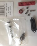 SRAM sada k páčce - DISC BRAKE LEVER INTERNALS/SERVICE KIT GUIDE RSC/ULTIMATE/CODE RSC - černá