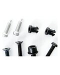 SRAM sada šroubů k přehazovačce - 07-09 X9 REAR DERAILLEUR - stříbrná/černá