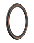 PIRELLI plášť - CINTURATO GRAVEL M CLASSIC TECHWALL 50 - 622 127 tpi - hnědá/černá