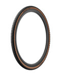 PIRELLI plášť - CINTURATO GRAVEL RC-X TECHWALL 40 - 622 60 tpi - hnědá/černá