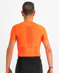 SPORTFUL Cyklistické triko s krátkým rukávem - 2ND SKIN - oranžová