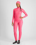 SPORTFUL Cyklistický dres s dlouhým rukávem zimní - DORO APEX W - růžová