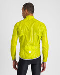 SPORTFUL Cyklistická větruodolná bunda - HOT PACK EASYLIGHT - žlutá