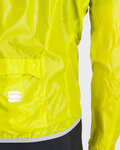 SPORTFUL Cyklistická větruodolná bunda - HOT PACK EASYLIGHT - žlutá