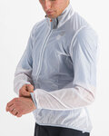 SPORTFUL Cyklistická větruodolná bunda - HOT PACK EASYLIGHT - bílá
