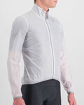 SPORTFUL Cyklistická větruodolná bunda - HOT PACK EASYLIGHT - bílá