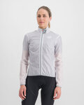 SPORTFUL Cyklistická voděodolná pláštěnka - HOT PACK EASYLIGHT - bílá