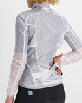 SPORTFUL Cyklistická voděodolná pláštěnka - HOT PACK EASYLIGHT - bílá