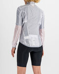 SPORTFUL Cyklistická voděodolná pláštěnka - HOT PACK EASYLIGHT - bílá