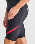 SPORTFUL Cyklistické kalhoty krátké s laclem - FIANDRE NORAIN PRO - černá