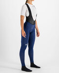SPORTFUL Cyklistické kalhoty dlouhé s laclem - FIANDRE NO RAIN - modrá