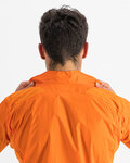 SPORTFUL Cyklistická voděodolná pláštěnka - HOT PACK NORAIN - oranžová