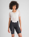 SPORTFUL Cyklistické kalhoty krátké s laclem - BODYFIT PRO - černá