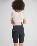 SPORTFUL Cyklistické kalhoty krátké s laclem - BODYFIT PRO - černá