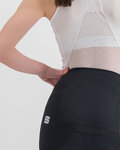 SPORTFUL Cyklistické kalhoty krátké bez laclu - BODYFIT PRO - černá
