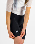 SPORTFUL Cyklistické kalhoty krátké s laclem - TOTAL COMFORT - černá