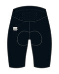 SPORTFUL Cyklistické kalhoty krátké bez laclu - TOTAL COMFORT - černá