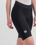 SPORTFUL Cyklistické kalhoty krátké bez laclu - TOTAL COMFORT - černá