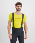 SPORTFUL Cyklistické triko s krátkým rukávem - PRO BASELAYER - žlutá