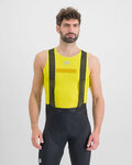 SPORTFUL Cyklistické triko s krátkým rukávem - PRO BASELAYER - žlutá