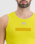 SPORTFUL Cyklistické triko s krátkým rukávem - PRO BASELAYER - žlutá