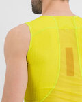 SPORTFUL Cyklistické triko s krátkým rukávem - PRO BASELAYER - žlutá