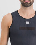 SPORTFUL Cyklistické triko bez rukávů - PRO BASELAYER - modrá