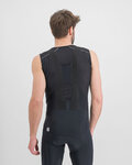 SPORTFUL Cyklistické triko bez rukávů - THERMODYNAMIC LITE - černá