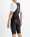 SPORTFUL Cyklistické kalhoty krátké s laclem - BODYFIT PRO THERMAL - černá