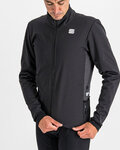 SPORTFUL Cyklistická větruodolná bunda - NEO SOFTSHELL - černá