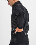 SPORTFUL Cyklistická větruodolná bunda - NEO SOFTSHELL - černá