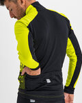 SPORTFUL Cyklistická větruodolná bunda - NEO SOFTSHELL - žlutá