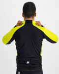 SPORTFUL Cyklistická větruodolná bunda - NEO SOFTSHELL - žlutá