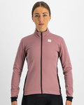SPORTFUL Cyklistická větruodolná bunda - NEO SOFTSHELL - růžová