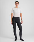 SPORTFUL Cyklistické kalhoty dlouhé s laclem - TOTAL COMFORT - černá